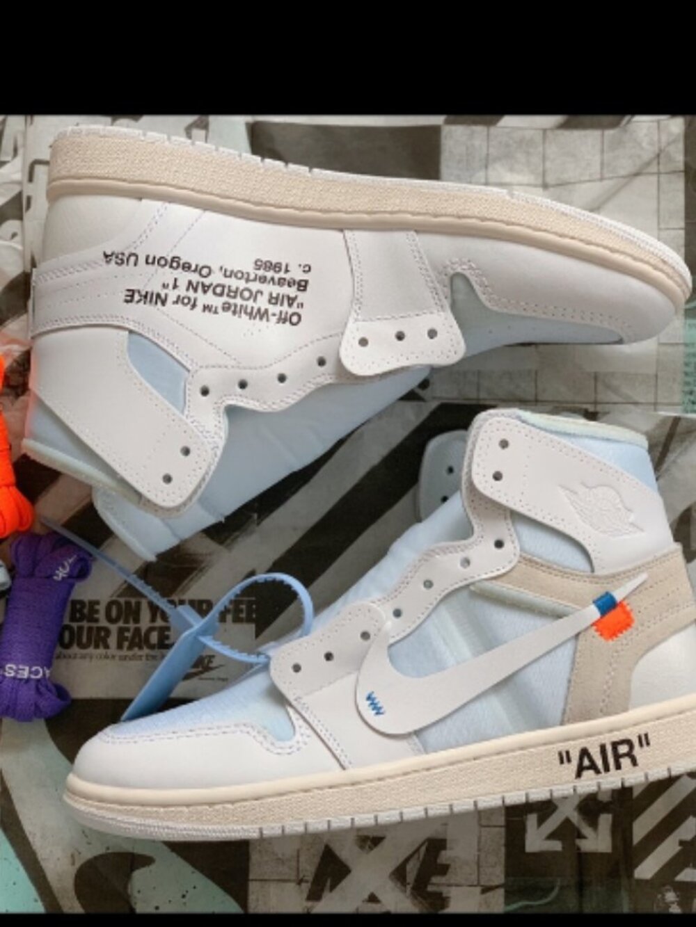 Air Jordan 1 OFF WHITE NRG Virgil Abloh